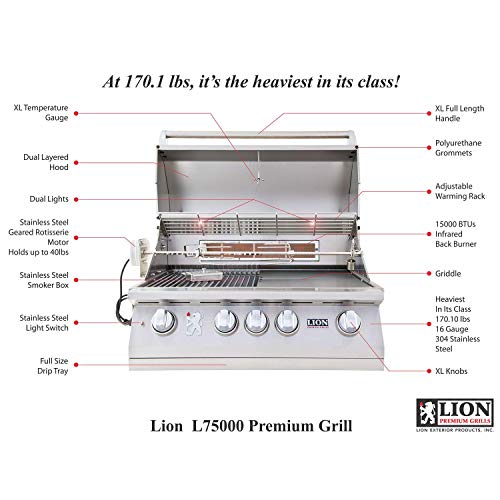Lion Premium Grills L75625 32" Propane Grill