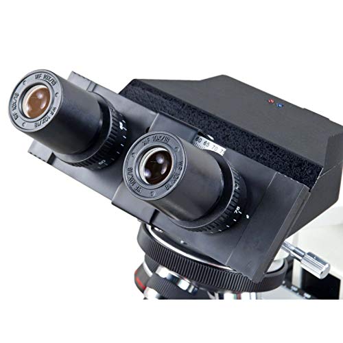 OMAX 40X-2000X Digital Darkfield Binocular Compound Microscope with Built-in 3.0MP USB Camera and Extra Bright Oil Darkfield Condenser