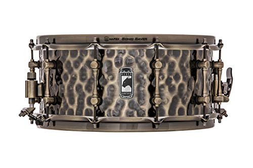 MAPEX Snare Drum, Hammered Brass, inch (BPBR465HZN)