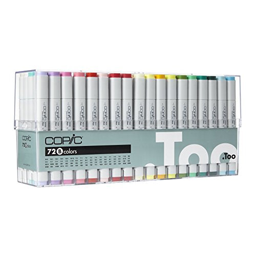 Copic Original Markers 72pc Set, Set B