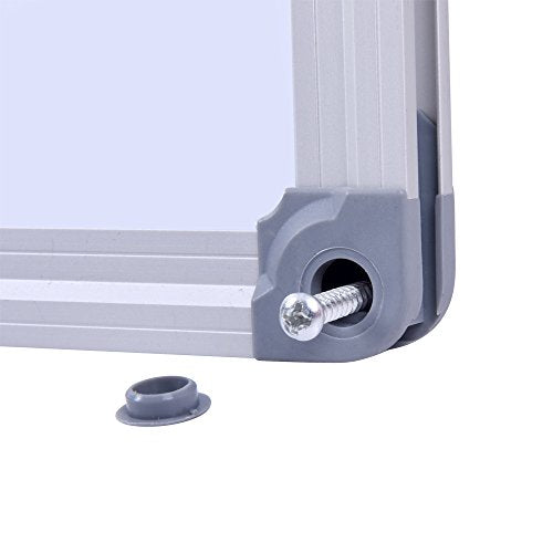 Large 72x40" Magnetic Dry Erase Board w/ Pen Tray Wall-Mounted Aluminum Whiteboard