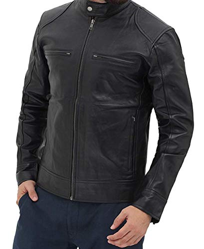 Dodge Black Leather Jacket | Re 1