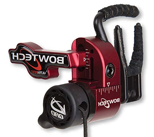 QAD Bowtech Ultrarest Archery Rests, Red, Left Hand