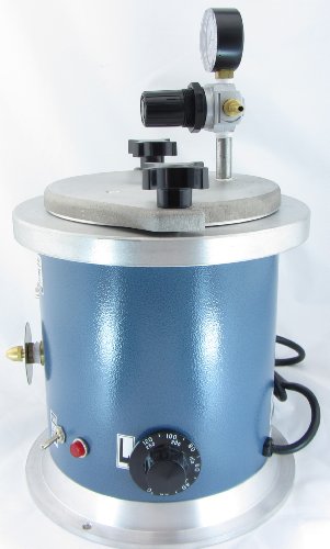 Large Wax Injector Arbe Machine Sz 2 3/4 Quart Tank Jewelry 110v For Compressor