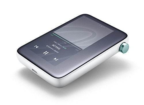 ACTIVO CT10 High Resolution Portable Music Player Wi-Fi 10 Hours of Playback Cool White
