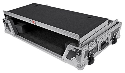 Prox xs-ddjsx-wlt designed for pioneer ddj-sx controller flight road gig ready dj case w/laptop shelf