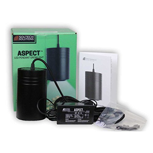 Large Black Aspect Luxury LED Grow Light – for Medium and Large Plants