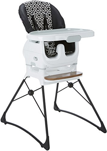 Fisher-Price Jonathan Adler Deluxe High Chair, Black/White