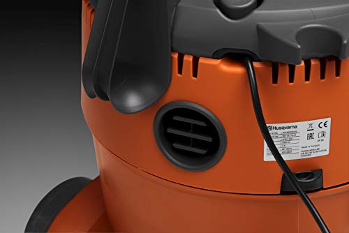 Husqvarna 967983806 WDC 225 Wet & Dry Vacuum Cleaner, Orange
