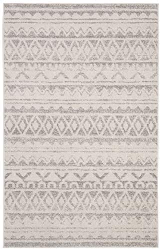 Safavieh Adirondack Collection ADR119B Ivory and Grey Area (8' x 10') Rug,