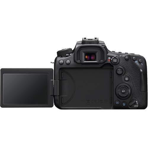 Canon EOS 90D DSLR Camera EF-S 18-55mm Tamron 70-300mm Lens 500mm & 650-1300mm Telephoto Preset Lens Wide Angle Accessory Bundle