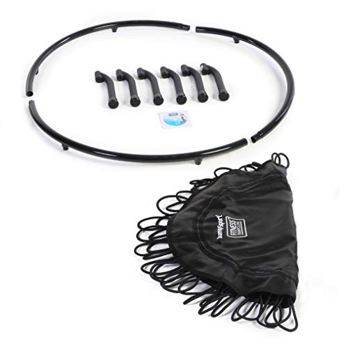JumpSport 430 44-Inch In-Home Rebounder Fitness Trampoline with Long-Lasting Premium Bungees and Included Workout DVDs