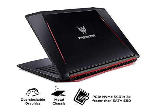 15.6in Gaming Laptop 512GB SSD NVDIDA GTX 1060 6GB WiFi Win 10