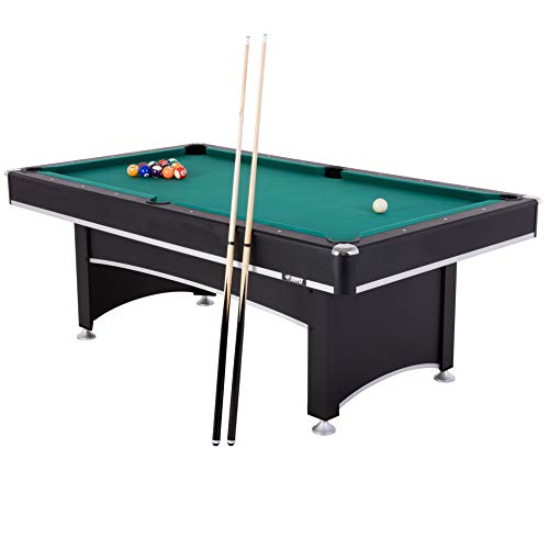 Triumph Phoenix 7’ Billiard Table with Table Tennis Conversion Top for a Game of Pool or an Action-Packed Table Tennis Match