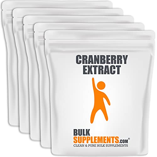 BulkSupplements.com Cranberry Extract Powder - Cranberry Supplements - Cranberry Supplements for Women - Cranberry Powder - Cranberry Vitamins (5 Kilograms - 11 lbs)
