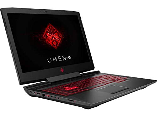 OMEN by HP 17-Inch Gaming Laptop, Full HD IPS Display, Intel i7-8750H Processor, NVIDIA GTX 1050 Ti 4GB, 12GB RAM, 128GB SSD, 1TB HDD, Win10H, 17-an110nr (Renewed)