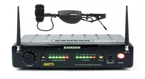 Samson AirLine 77 QV10 Vocal Headset System - True Diversity UHF Wireless Ch N5