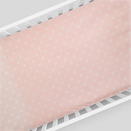 Crib Bedding Set by Glenna Jean Baby Girl Nursery + Hand Crafted w/ Premium Quality Fabrics Pink & Ivory Accents