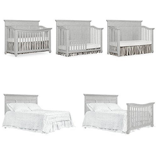 Evolur Madison 5 in 1 Flat Top Convertible Crib
