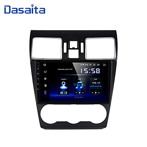 Dasaita 9" Android Car GPS Radio for Subaru Forester/WRX 2016 2017 2018 Audio Video Player 4G RAM 64G ROM Build in Carplay/Android Auto