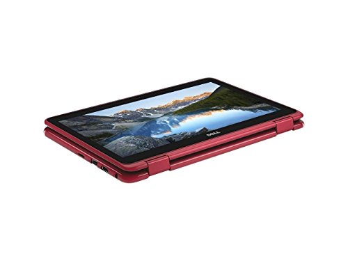 2018 Flagship Dell Inspiron 11.6 HD Touchscreen 2 in 1 Business Laptop Tablet HDMI Webcam USB 3.1 Win 10 Red