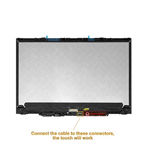 LCDOLED Replacement 12.5 inches FHD 1920x1080 IPS LCD Display Touch Screen Digitizer Assembly Bezel with Control Board for Lenovo YOGA 720-12 720-12IKB 81B5 81B5003PUS 81B5003QUS 81B5003RUS 81B5000KUS