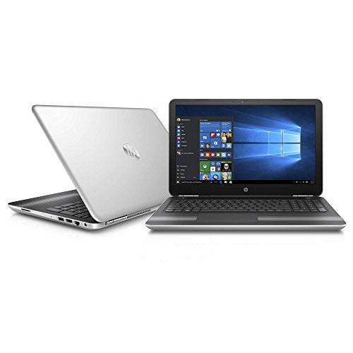 2017 HP Laptop PC 15.6 inch Full HD Display Intel i5 6200U Processor 8GB RAM 1TB HDD Backlit-Keyboard Windows 10 Silver