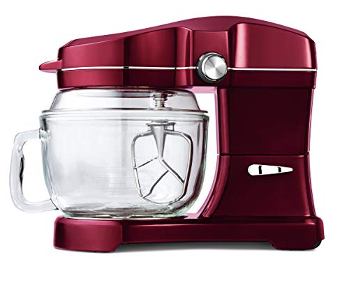 Kenmore Elite Ovation 49083 Exclusive Pour-In Top, 5-Qt. Tilt-Head Kitchen Stand Mixer, Red Burgundy