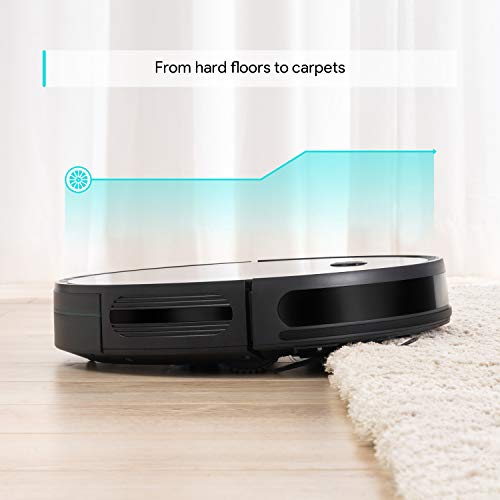 DEENKEE DK600 Robot Vacuum,1500Pa High Suction,2.8" Super-Thin,6 Cleaning Modes
