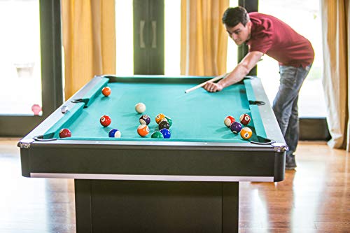 Triumph Phoenix 7’ Billiard Table with Table Tennis Conversion Top for a Game of Pool or an Action-Packed Table Tennis Match