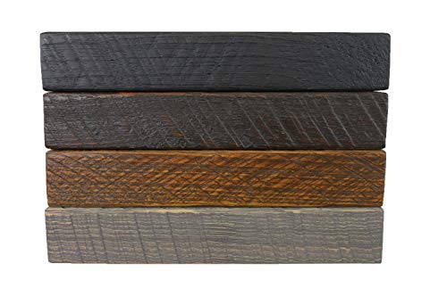 Joel's Antiques & Reclaimed Decor Floating Shelf, Rustic Shelves, Open Shelving, Pine, 2" x 8" x 60", Weathered Wood, Gray