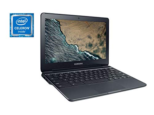 2020 Samsung 11.6in Laptop Computer Intel Celeron N3060 4GB RAM, 32GB Metallic Black Chrome OS 32GB SD Card