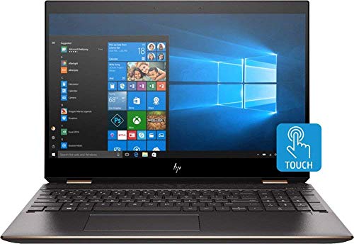 HP Spectre x360 2019 Model 15.6" 2in1 4K UHD IPS Touchscreen Laptop/Tablet, Intel 4-Core i7-8565U