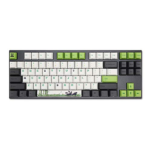 Varmilo 87 Key Cherry Brown Mx Switches Panda PBT Keycaps Dye Sublimation Printing White LED Lights Mechanical Gaming Keyboard