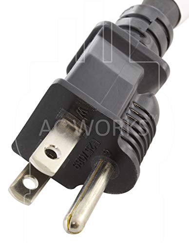 AC WORKS 15 to 20Amp 125Volt T-Blade Adapter (10PK-Flexible)