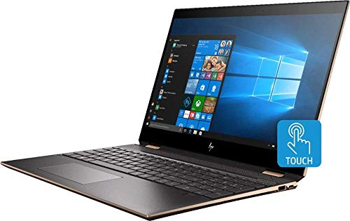 HP Spectre x360 2019 Model 15.6" 2in1 4K UHD IPS Touchscreen Laptop/Tablet, Intel 4-Core i7-8565U