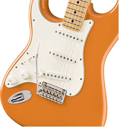 Fender Player Series Stratocaster - Maple Fingerboard - Capri Orange - Left Hand
