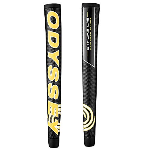 Odyssey Stroke Lab Black Putter (Right Hand, 34", Double Wide Flow Neck, Pistol Grip)