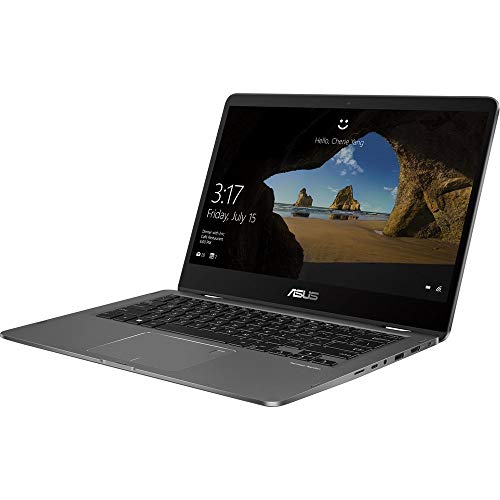 2019 ASUS Zen-Book Flip 14" FHD Touchscreen 2-in-1 Laptop Computer, 8th Gen Intel Quad-Core i7-8550U Win-10 Pro