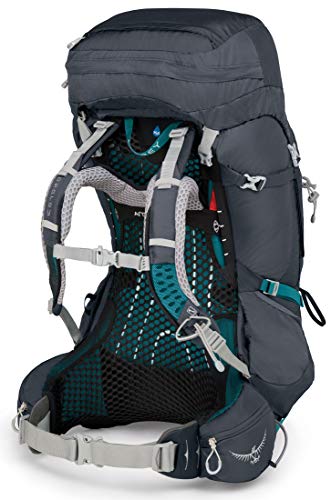 Osprey Packs Pack Aura Ag 65 Backpack, Vestal Grey, Small