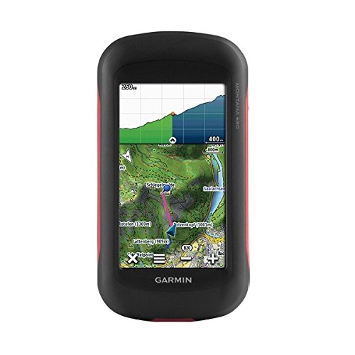 Garmin Montana 680 Touchscreen GPS/GLONASS Receiver, Worldwide Basemaps