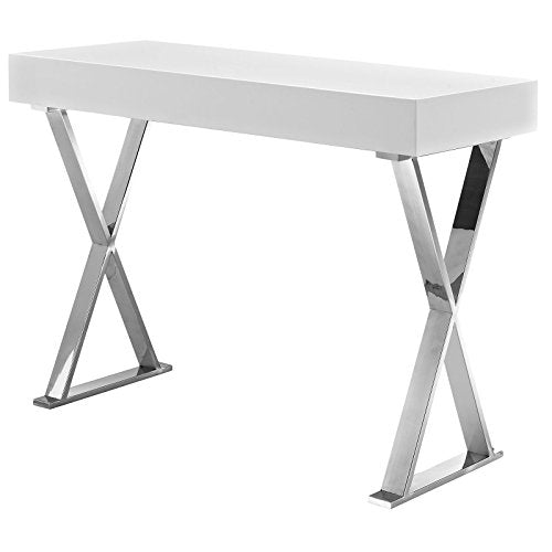 Modway MO- Desk, Console Table, White
