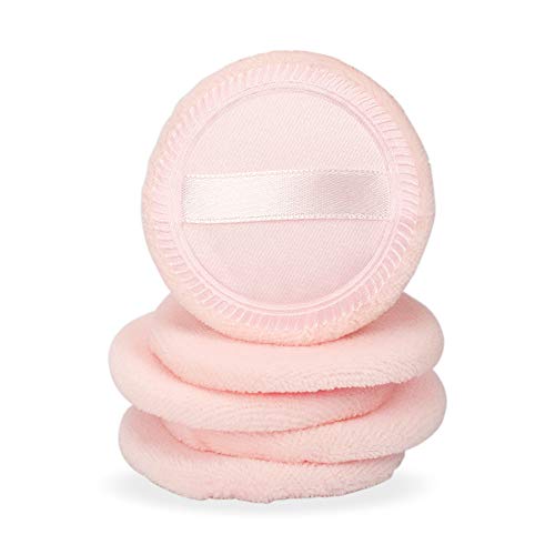 MJcoffee 2Pcs Facial Beauty Sponge Powder Puff Cosmetic Tool Round Applicator Pads For Face Foundation Makeup