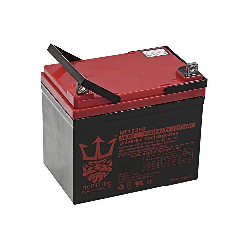 12V 35AH Battery for Pride Jazzy Select Electric Wheelchair by Neptune - 2 Pack