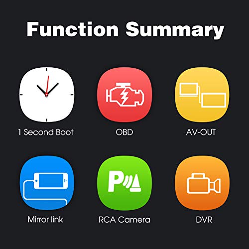 PUMPKIN 9.0 Double Din Car Stereo 4GB RAM GPS Wi-Fi BT Tethering Fastboot Backup Camera Android Auto USB SD 7in Touch Screen