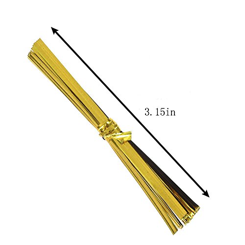 100 Pcs 10 in x 6 in(1.4mil.) Clear Flat Cello Cellophane Treat Bags Good for Bakery, Cookies, Candies