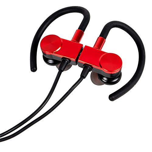 Garmin Vivoactive 4 Smartwatch Black Stainless Bundle with Deco Gear Magnetic Wireless Sport Earbuds Red with Carrying Case