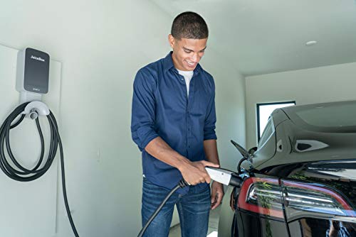 JuiceBox 40 Next Generation Smart Electric Vehicle (EV) Charging Station with WiFi - 40 amp Level 2 EVSE, 25-Foot Cable, UL & Energy Star Certified, Indoor/Outdoor Use (Hardwired Install, Black/Grey)