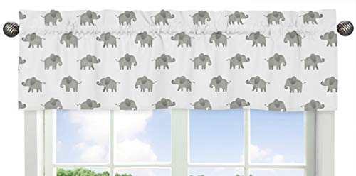 Sweet Jojo Designs Mint, Grey and White Watercolor Elephant Safari Baby Unisex Crib Bedding Set - 11 Pieces