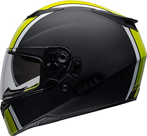 Bell RS-2 Helmet (Rally Matte/Gloss Black/White/Hi-Viz Yellow - 2X-Large)